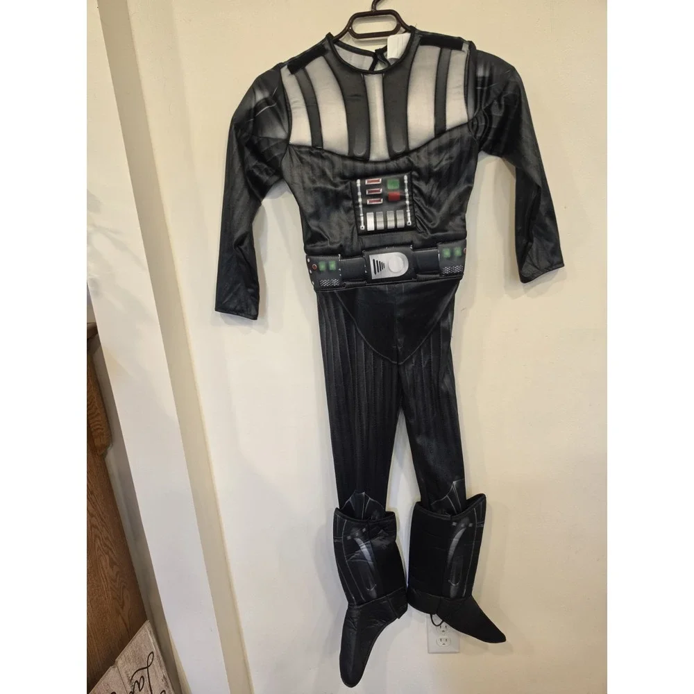 Jazwares Boys' Darth Vader Costume - Medium - Black Halloween Dress Up